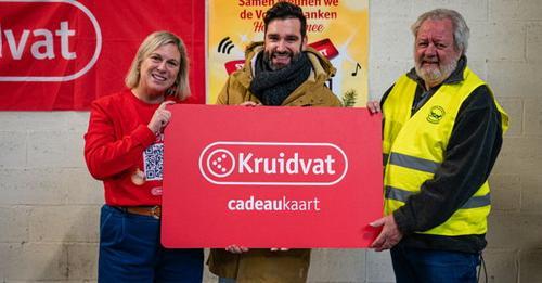 Metejoor en Kruidvat halen geld op voor de Belgische Federatie van Voedselbanken 