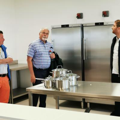 La Banque Alimentaire de Namur- Luxembourg cuisine avec Julien Lapraille 